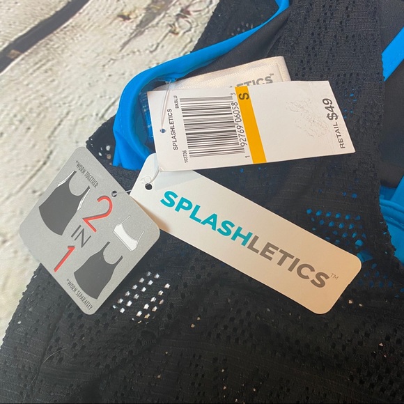 Splashletics Tankini 2 In 1 Swim Top - Picture 5 of 6